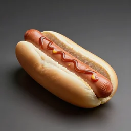 a hybrid hot dog that is mostly a dachshund