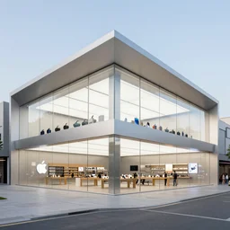 the most modern apple store