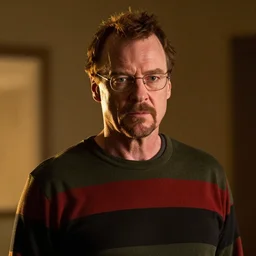 walter white is freddy krueger, cinematic lighting