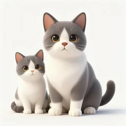 a cat - dog