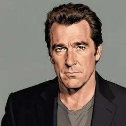 tom selleck portrait illustrated by dan clowes