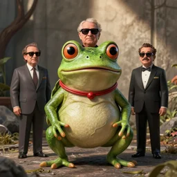 hyper realistic derpy hybrid of danny devito john candy frogman by greg rutkowski