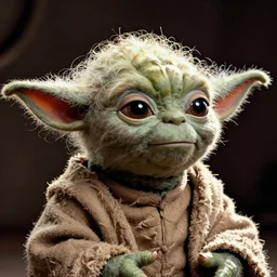 Actor headshot for Yoda, vintage 1980s photograph