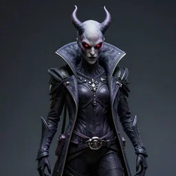 warlock architect cyberpunk realism, demon eyes, photo realism, style of david lachapelle, 3 5 mm
