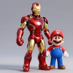 movie still iron man fused mario