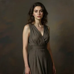 standing girl by nurzhan bekkaliyev