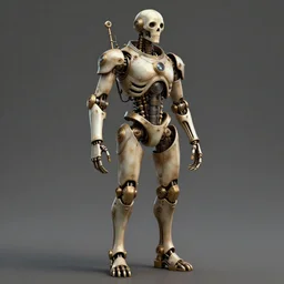 steampunk skeletal robot, 3 d model, unreal engine realistic render, 8 k, micro detail, intricate, elegant, highly detailed, centered, digital painting, artstation, smooth, sharp focus, illustration, artgerm, tomasz alen kopera, peter mohrbacher, donato giancola, joseph christian leyendecker, wlop, boris vallejo