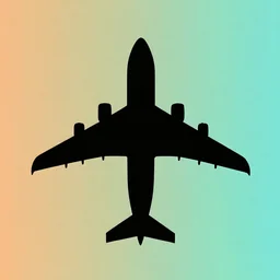 f 1 5 airplane, silhouette, top view, colourful 2 d cartoon, matte background, concept art by petros afshar and victor mosquera, kurzgesagt style
