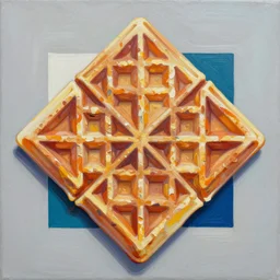 Waffles Profile Picture by Sachin Teng, asymmetrical, Organic Painting , Matte Painting,  geometric shapes, hard edges, graffiti, street art,:2 by Sachin Teng:4