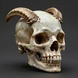 An alien skull, intricate, 35mm, photorealistic, realistic, depth of field, octane render, high definition, 8k