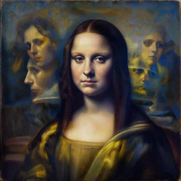 oil painting on wood. limited color palette. 1 8 9 6. portrait of lana del rey with a doomed expression in blue and gold. by herbert james draper, sir lawrence alma - tadema, john william godward. epitome of victorian era.. cinematic criterion composition by kurosawa, kubrick. trippy breathing photograph. tricks of illusion to create depth. ambient occlusion. dark shadows, bright lights. composition of renaissance. dynamic background.