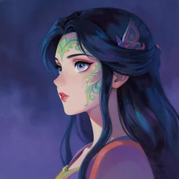 side_profile_centered_painted_portrait_Maya_Ali_as_a_storm_sorcerer_colourful_pretty_face_intricate_eyes_beautiful_elegant_Animeby - H704 - C14.0
