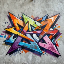Ken Masters profile picture by Sachin Teng, asymmetrical, Organic Painting , Violent,  Powerful, geometric shapes, hard edges, energetic, graffiti, street art:2 by Sachin Teng:4
