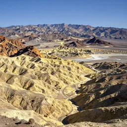 panorama of death valley by frazetta
