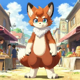 full body character anthro fursona portrait of jeff bridges with gorgeous detailed eyes in the marketplace in the sky, color page, tankoban, 4 k, tone mapping, doll, akihiko yoshida, james jean andrei riabovitchev marc simonetti, yoshitaka amano, h. hydrochaeris