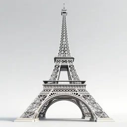 remake of eiffel tower structure by architect zaha hadid