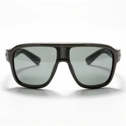 weathered smart glasses, high detail macro photography, isolated on a pure white background, centered, entire object in frame, sharp focus, soft studio lighting