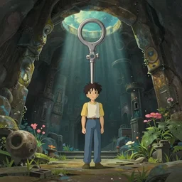a wholesome animation key shot of an underground citadel, studio ghibli, pixar and disney animation, sharp, rendered in unreal engine 5, anime key art by greg rutkowski, bloom, dramatic lighting, volumetric lighting