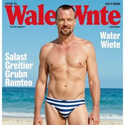 walter white on the cover of swimsuit illustrated 1 9 6 0