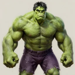 don knotts as the hulk, digital painting, extremely detailed, 4 k, intricate, brush strokes, mark arian, artgerm, bastien lecouffe - deharme