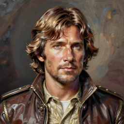 an inlayed jewelry portrait of Han Solo