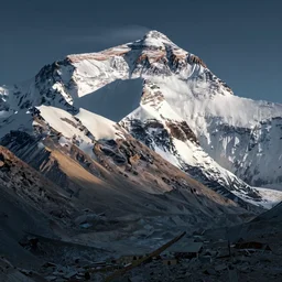 mount everest dramatically falling apart, dim volumetric lighting, 8 k octane render, post - processing, extremely hyper detailed, intricate, epic composition, cinematic lighting, masterpiece, trending on artstation, stunning art by anders zorn, wonderful masterpiece by greg rutkowski