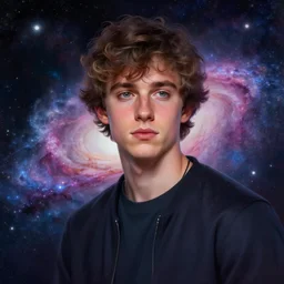 aaron taylor johnson made out galaxies. digital painting, detailed, 8 k, trending on artstation, smooth, sharp focus artwork by mark arian, artgerm, mark keathley, greg rutkowski