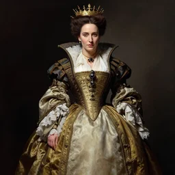 frank frazetta portrait of jennifer connelly as queen victoria, full body, 8 k, realistic, photo real, smooth, sharp, intricate detail, hyper detail, dramatic lighting, dramatic shading