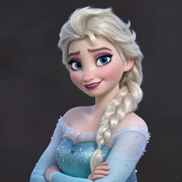 portrait of Elsa of Arendelle, expressive pose, highly detailed, digital painting, smooth, sharp focus, by gil elvgren