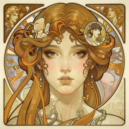 ancient beautiful cyborg girl face portrait, intricate artwork by josan gonzalez, artgerm, kilian eng, alphonse mucha, junji ito, hugh ferriss, lee madgwick, alex grey and gustave dore, very coherent artwork, cinematic, psychedelic, vibrant, octane render, unreal engine, 8 k, high contrast, black ink outline
