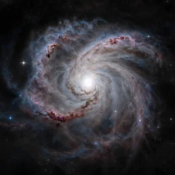 nebula as taken by the Hubble Space Telescope