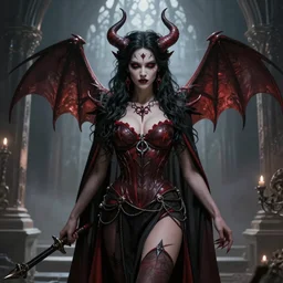 the evil mother craxula, the female demon from the 3 rd ring of hell
