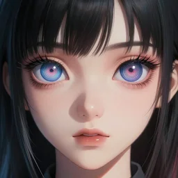 illustration of an anime girl's eyes being mind controlled, spirals, by artgerm and wlop and greg rutkowski, digital art, extreme detail, realistic lighting, cinematic composition, concept art, sharp focus, colorful, photorealistic, 8 k