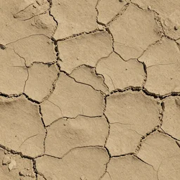 2 d texture, flat, game asset, diffuse texture, dry dirt, cracked mud, detailed, seamless game texture, 4 k, textures. com, high resolution, painterly texture, by dean cornwell, nc wyeth
