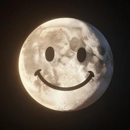 the sun,moon,smile, sadness,light,darkness, high detail, high modernization,