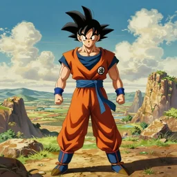 “Renaissance Painting of Goku and Vegeta. High detail. Realistic.”