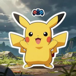 cute miss mascot lina © on lina © on linoone pokemon sticker art, cronobreaker, beeple game icon