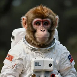 monkey astronaut
