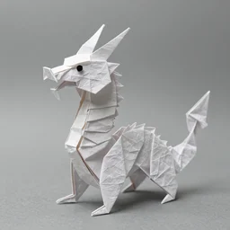 gorgeous origami dragon, incredibly detailed, very textured, layered paper art, by Satoshi Kamiya, beautiful photograph