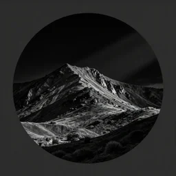 black circle with no background