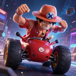 luffy fighting gear 5 punching buggy, one piece, 8 k resolution, artstation trends cosmic light, detailed octane render by simon bisley, beeple, justin gerard, eiichiro oda