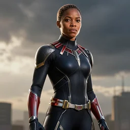 ainsley harriot as black panther