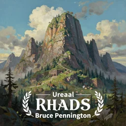 fantasy mountain, extremely detailed oil painting, unreal 5 render, rhads, Bruce Pennington, Studio Ghibli, tim hildebrandt, digital art, octane render, beautiful composition, trending on artstation, award-winning photograph, masterpiece