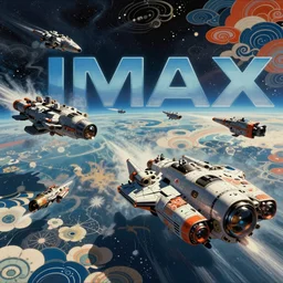 An ultra high-resolution 8K full-canvas scan of fight in space with spaceships , fine art, trending, featured, 8k, photorealistic, dynamic, energetic, lively perspective, well-designed masterpiece, hyper detailed, unreal engine 5, IMAX quality, cinematic, epic lighting, light and shadow, ocean caustics, digital painting overlaid with aizome patterns, by Ohara Koson and Thomas Kinkade, traditional Japanese colors, superior quality