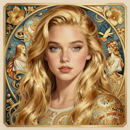 still of miley cyrus with long blonde hair in an episode of stranger things, intricate, elegant, highly detailed, digital painting, artstation, concept art, smooth, sharp focus, illustration, art by artgerm and greg rutkowski and alphonse mucha