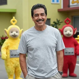 Danny Trejo appears in teletubbies, still