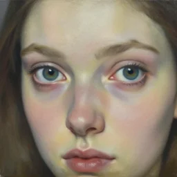 ! dream her eyes wide by wojciech siudmak, oil on canvas