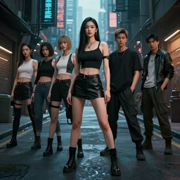 female standing in an alleyway of a cyberpunk city, highly detailed, dramatic lighting hyper detail by shaddy safadi, feng zhu, noah bradley, cam sykes, jason chan, tyler edlin, james paick, john j. park, maciej kuciara, victor mosquera, jordan grimmer, darek zabrocki, gilles beloeil, dan luvisi, neil blevins, tuomas korpi, dave melvin, cedric peyravernay, karl thiart, natasha tan, jorge jacinto, claire hummel, pablo carpio, grzegorz rutkowski, and johannes helgeson, concept art, pencil and ink