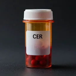 pill bottle full of blood, hyper realistic, 4 k, cinematic, centered