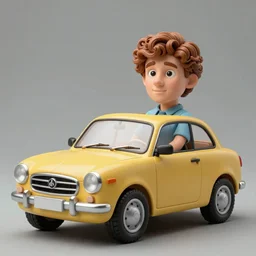 a car with the shape of david coperfield